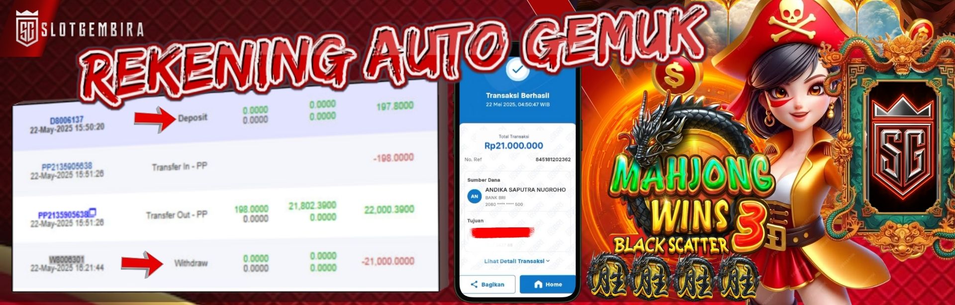REKENING AUTO GEMUk