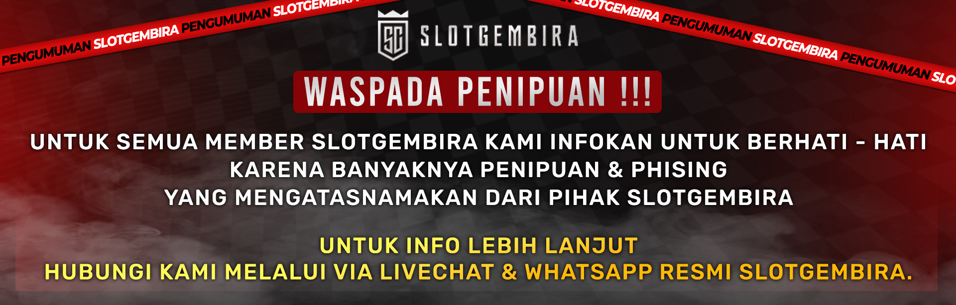 WASPADA PENIPUAN