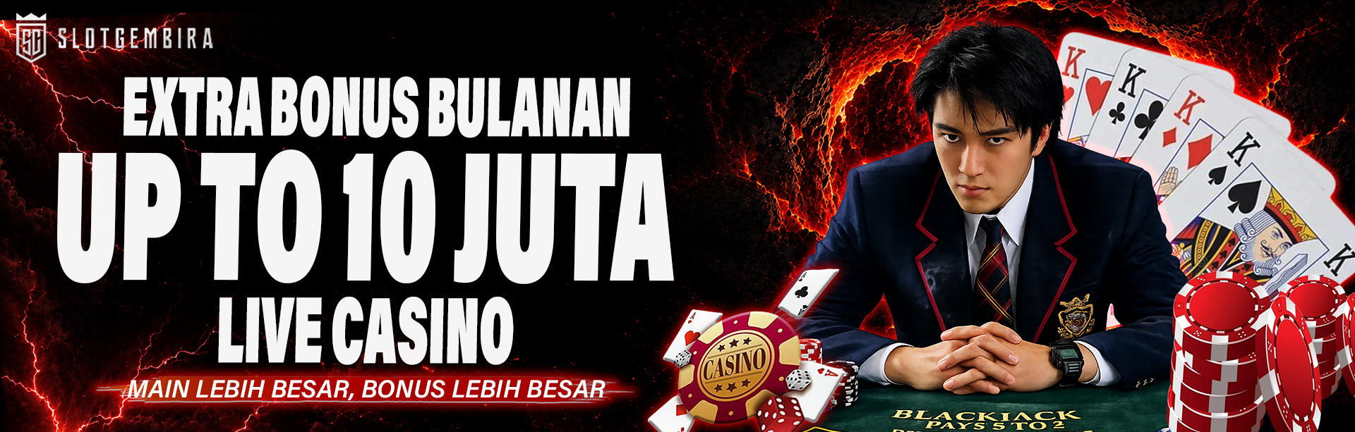 EXTRA BONUS BULANAN CASINO