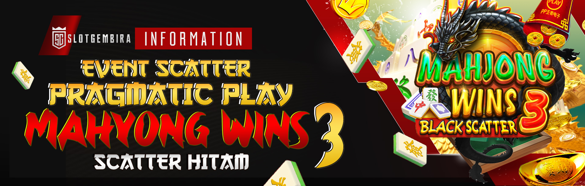 EVENT SCATTER PRAGMATIC PLAY Mahjong Wins 3	